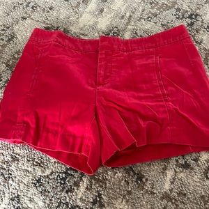 Gap red shorts. Size 0
